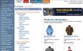 Figura 2. Catálogo del establecimiento virtual de Barrabés.